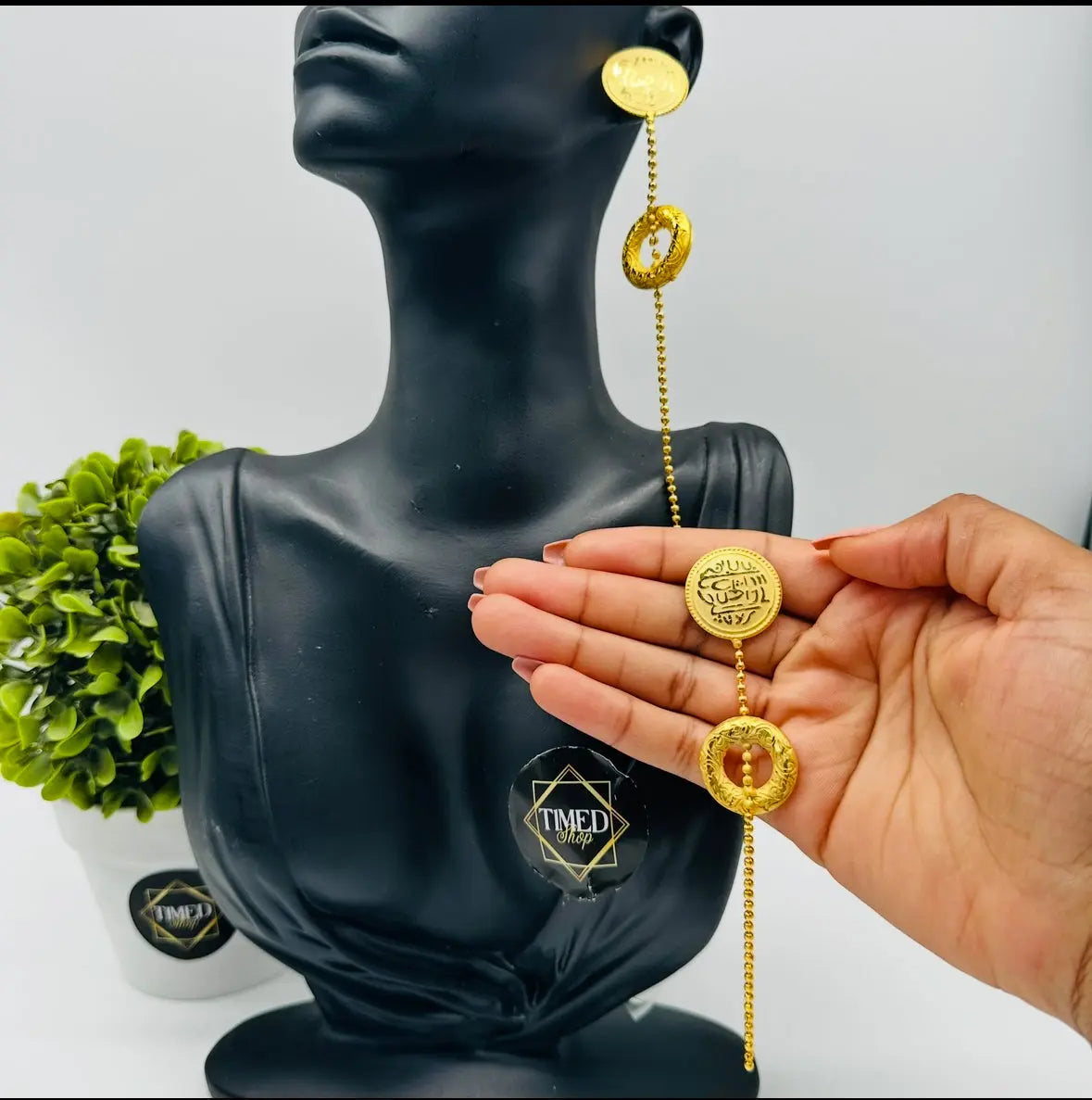 Boucles d’Oreilles “Doré”