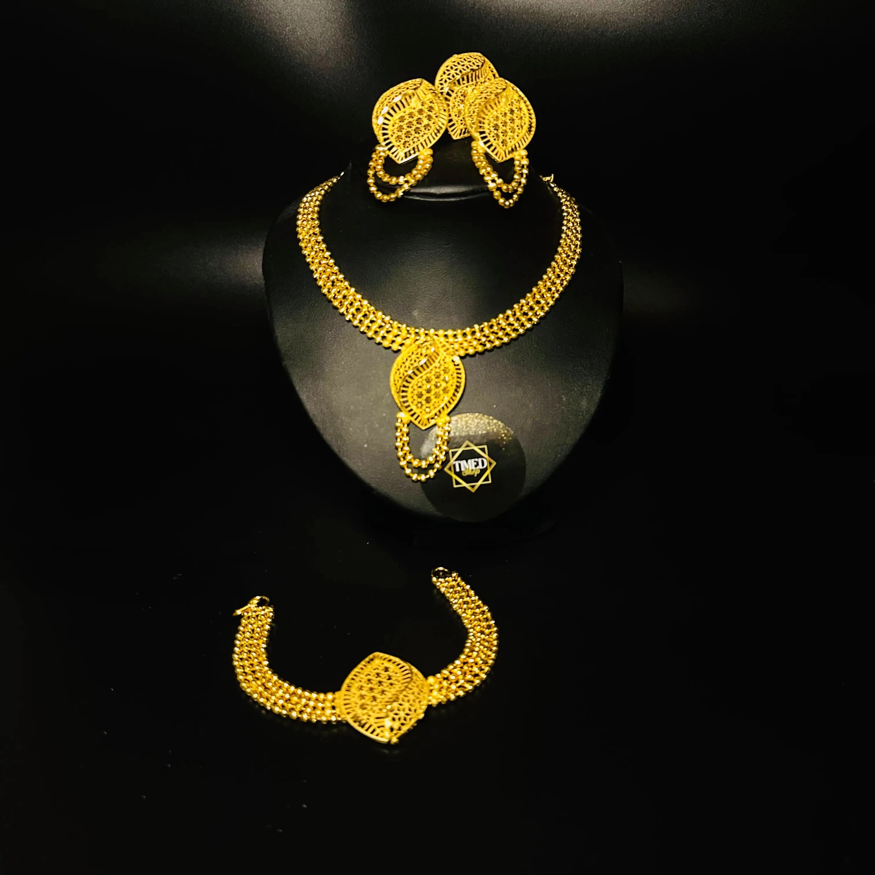 Parure de bijoux dorés pour enfants- Modèle Royal