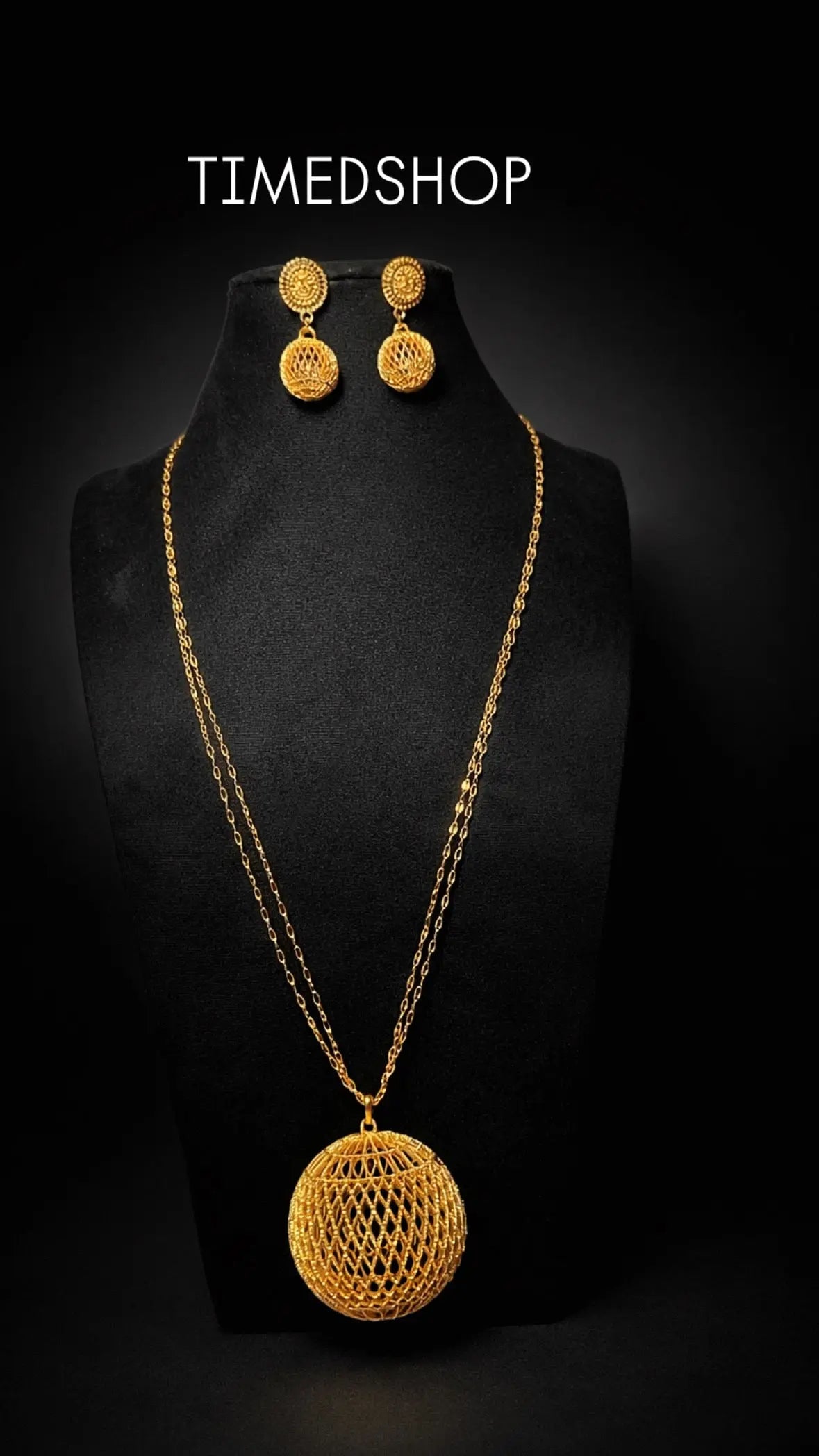 Parure Fama - Plaque Or 21k