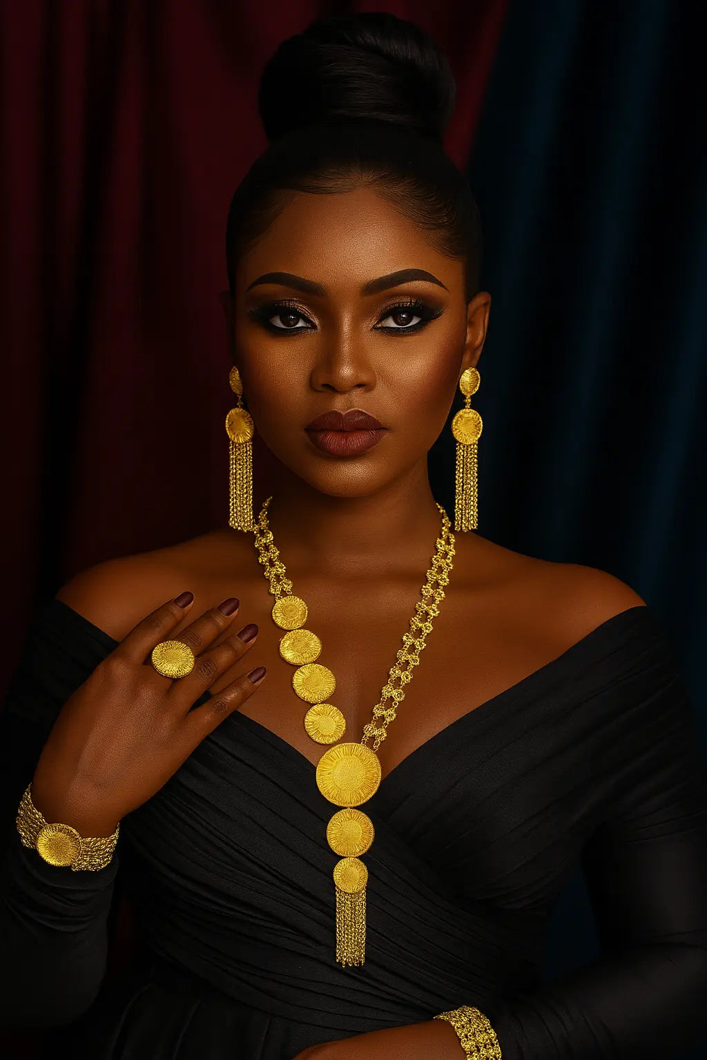 Parure Dorée Royale - Collection Prestige