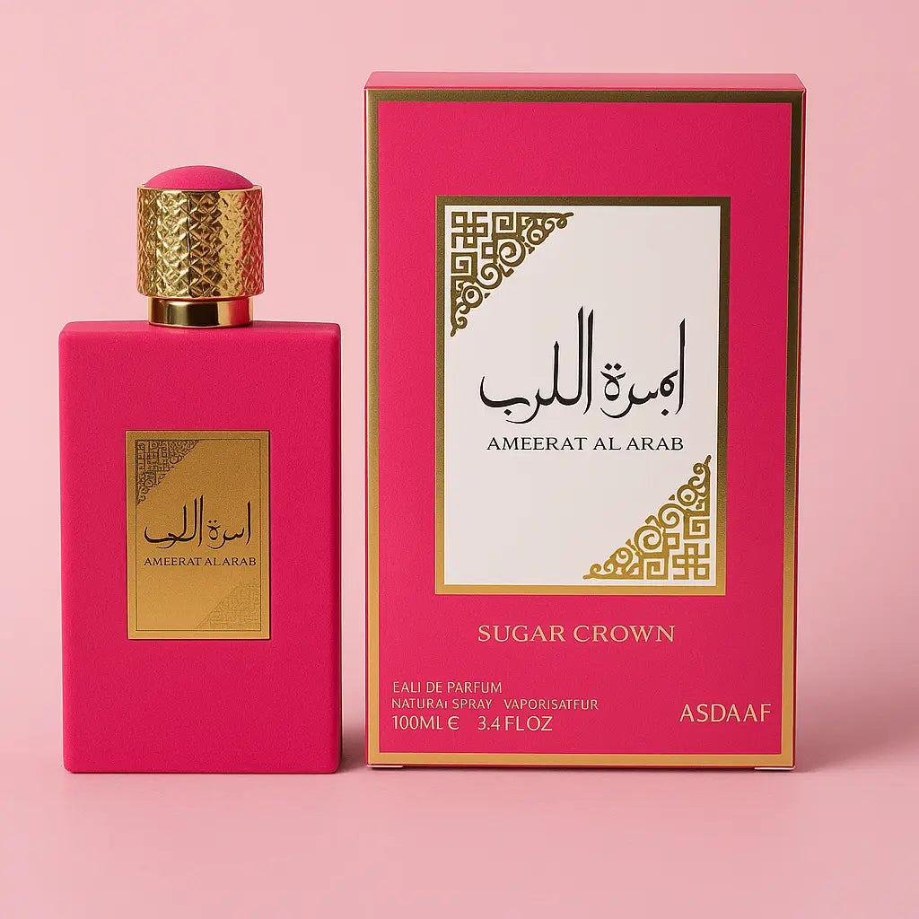Ameerat Al Arab – Sugar Crown | Eau de Parfum 100 mL • Nouveauté • Parfum Gourmand & Oriental