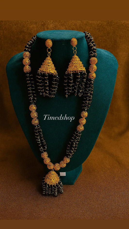 Parure Dorée & Noire