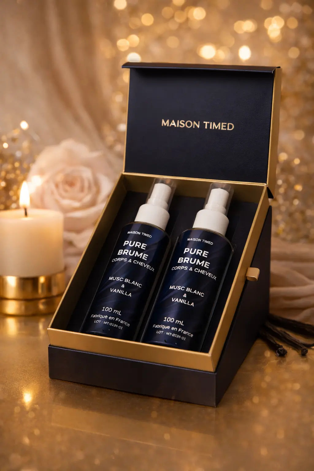 PURE BRUME- Musc Blanc & Vanille 100 mL