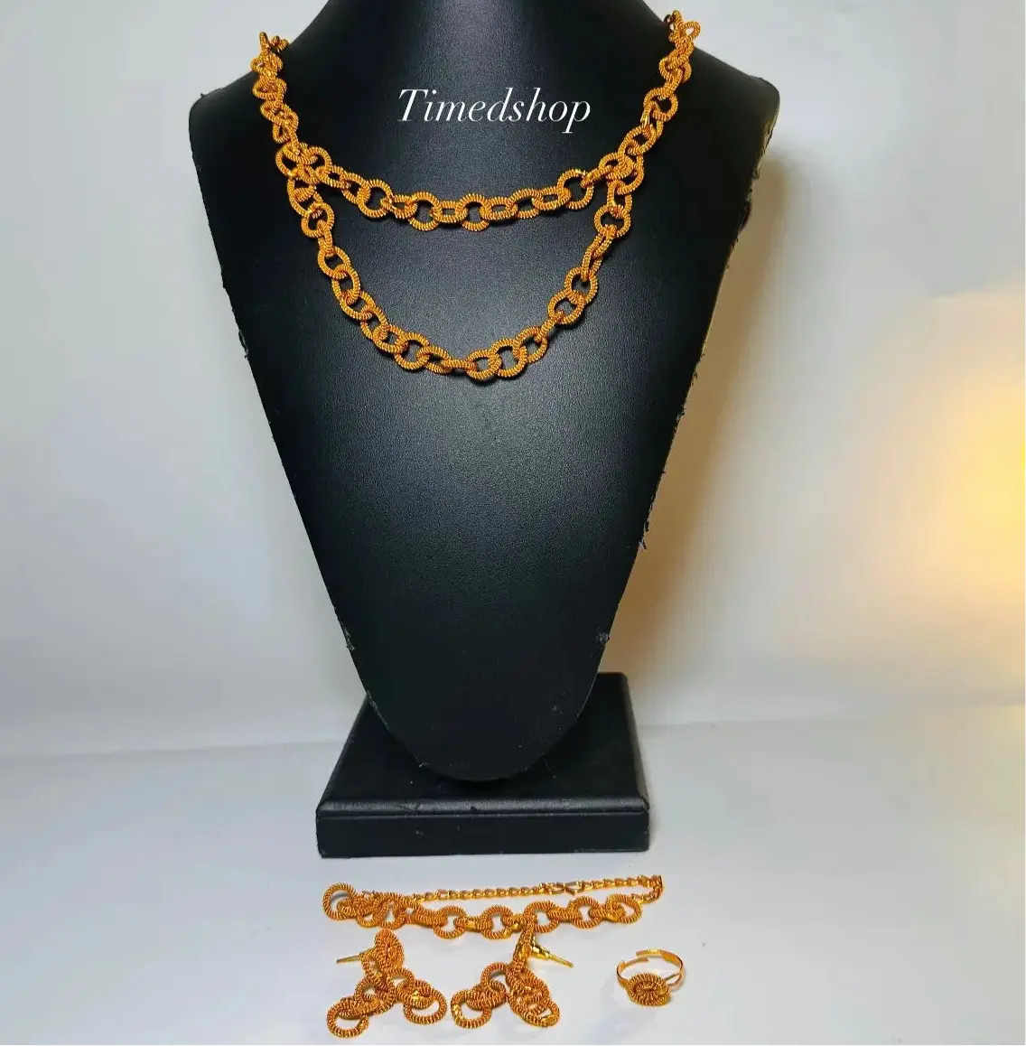 Parure Mariama- 2 rangs Réf : PM-209