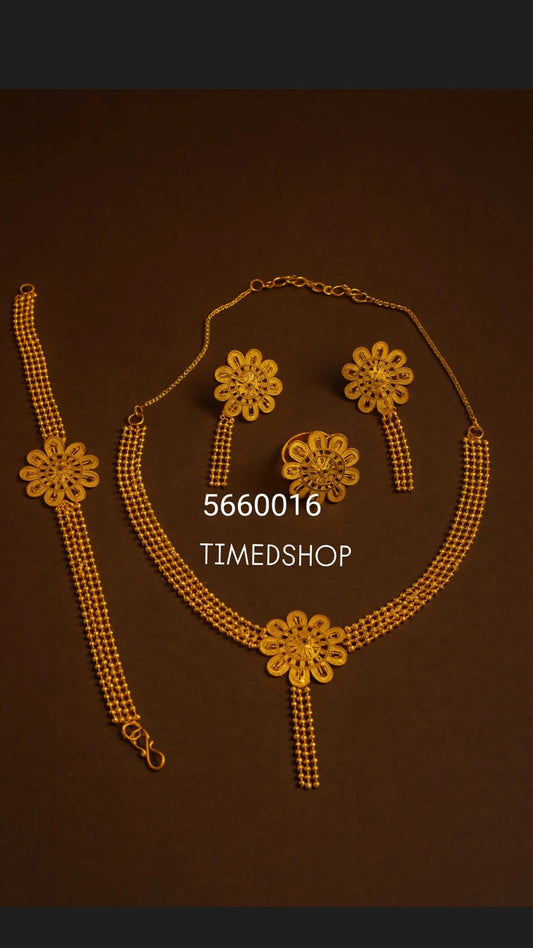 Parure Enfant Dorée – Janatou