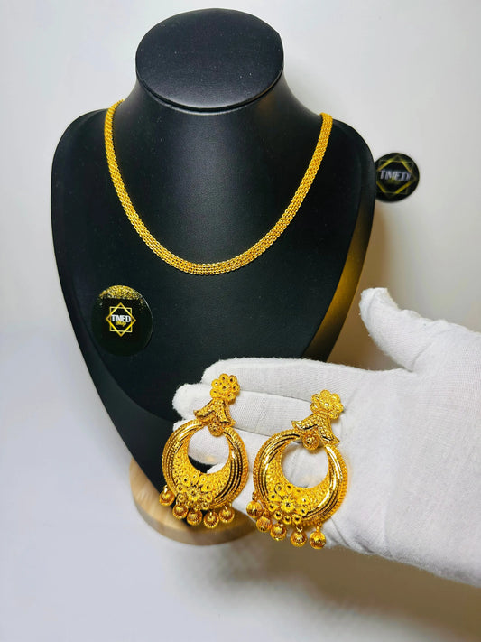 Boucle d'oreille Doussou-Collier