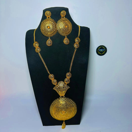 Parure Dorée Royale – Édition Spéciale Nigérienne