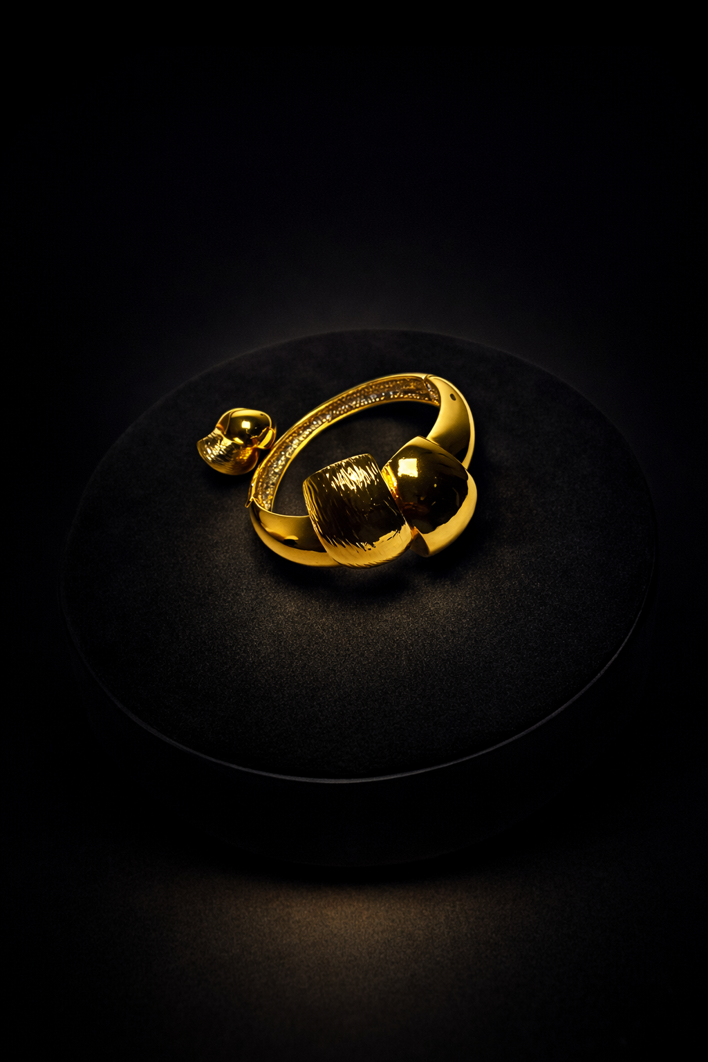 Bracelet Sané effet miroir or plaqué 18k