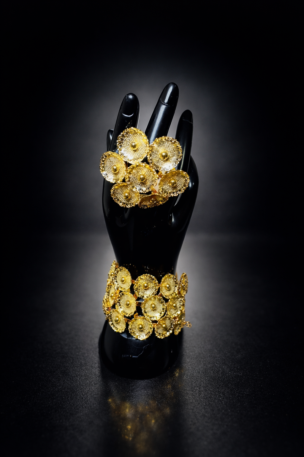 Bracelet Amy – Dorure lumineuse façon or indien