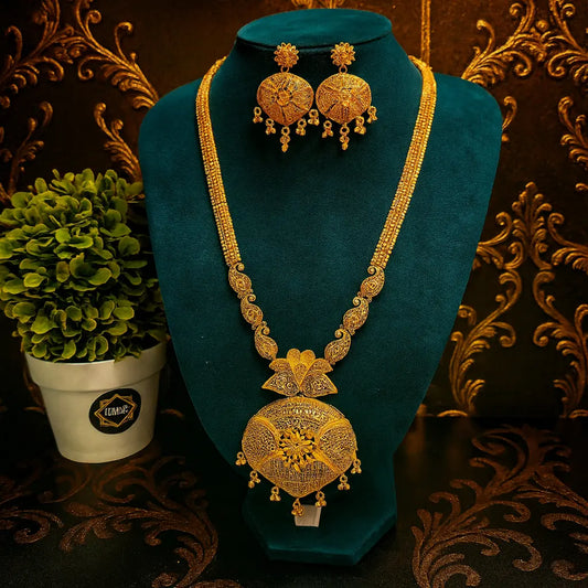 Sautoir Néné - Plaque or 3 grammes 21k Gold
