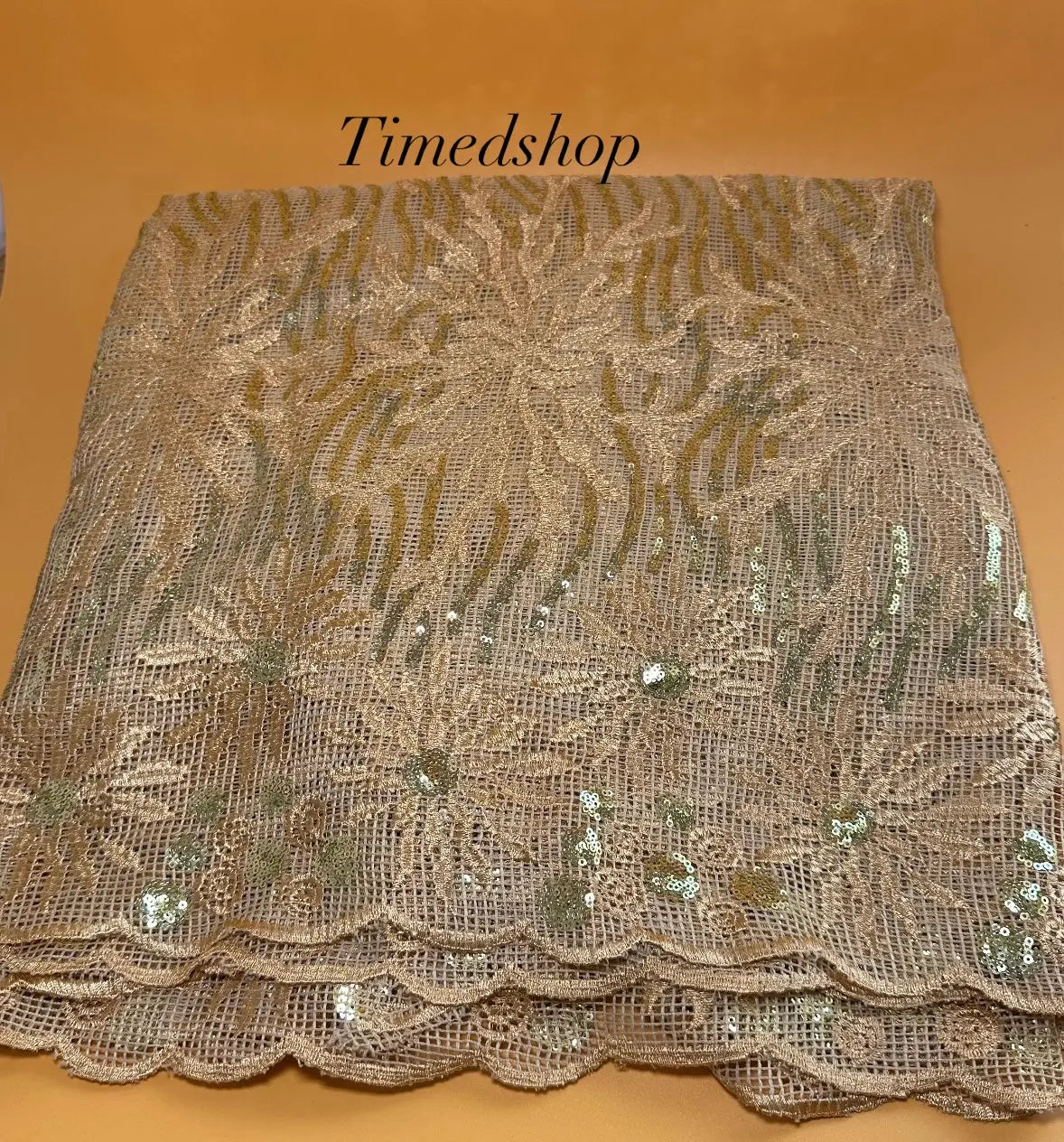 Tissu en dentelle guipure - Timedshop