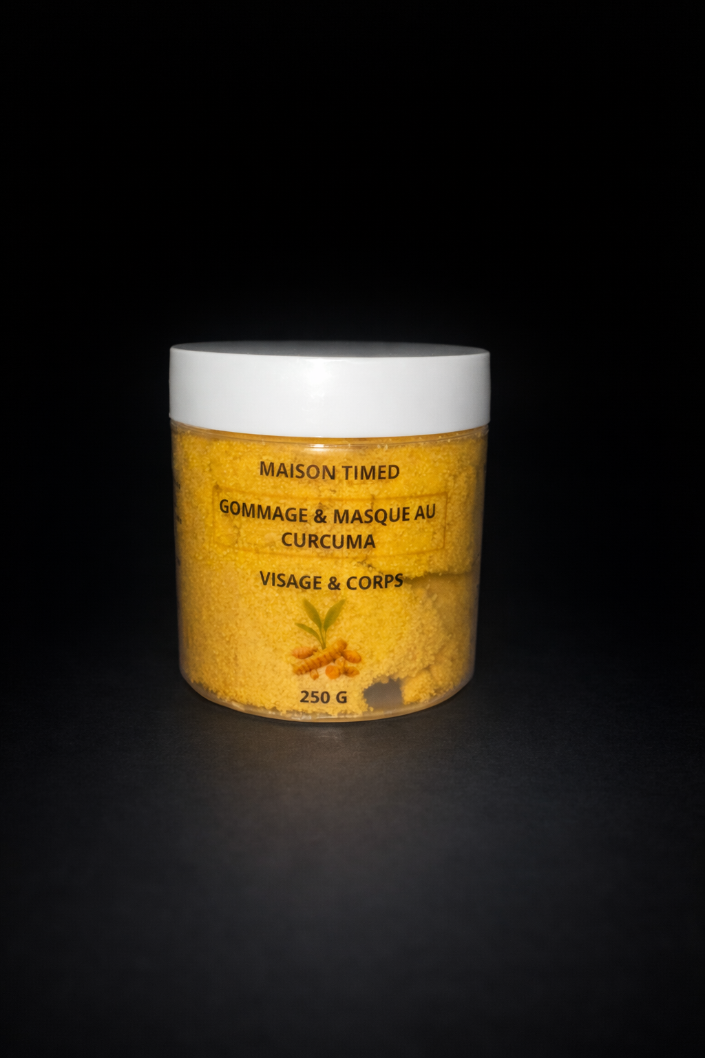 Poudre Cosmétique au Curcuma – Visage & Corps 250 g