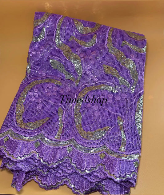 Tissu en dentelle guipure - Timedshop