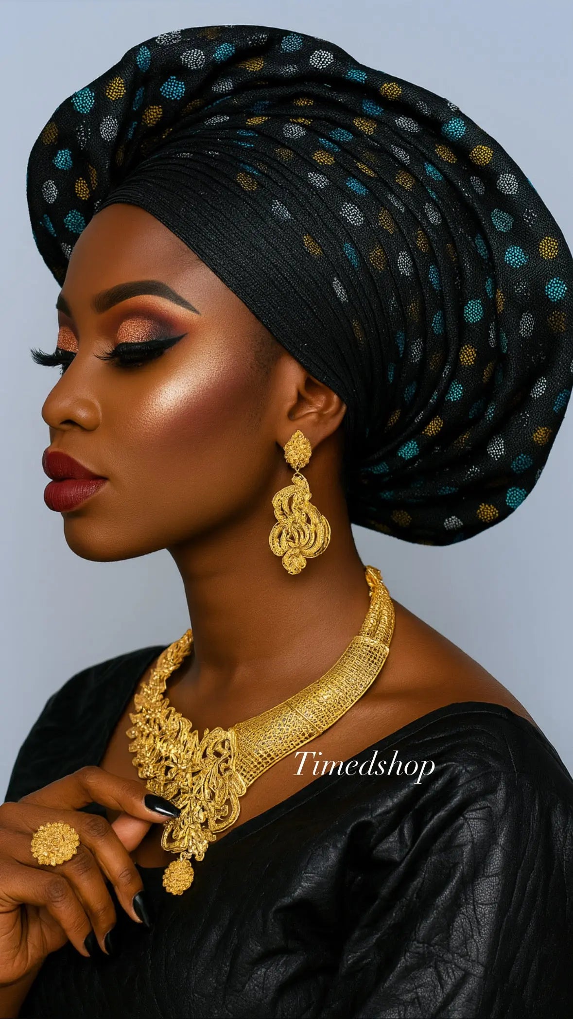 Parure Dorée de LuxelModèle Diana