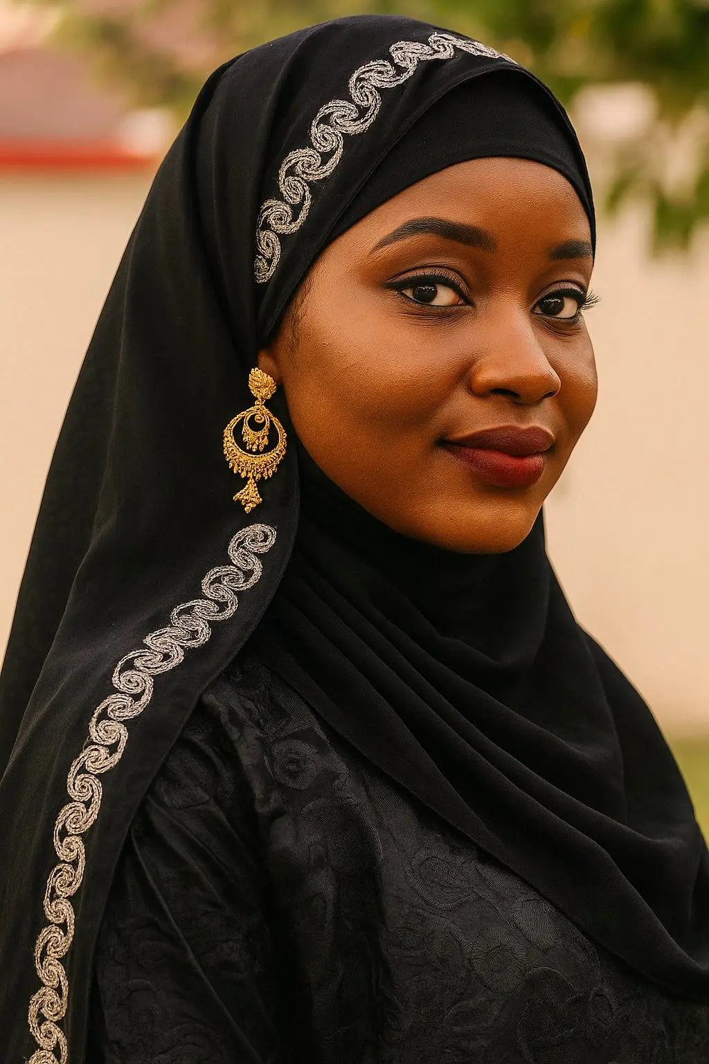 Boucle d'oreille Goundoba-Petite dorée 🇮🇳 4cm