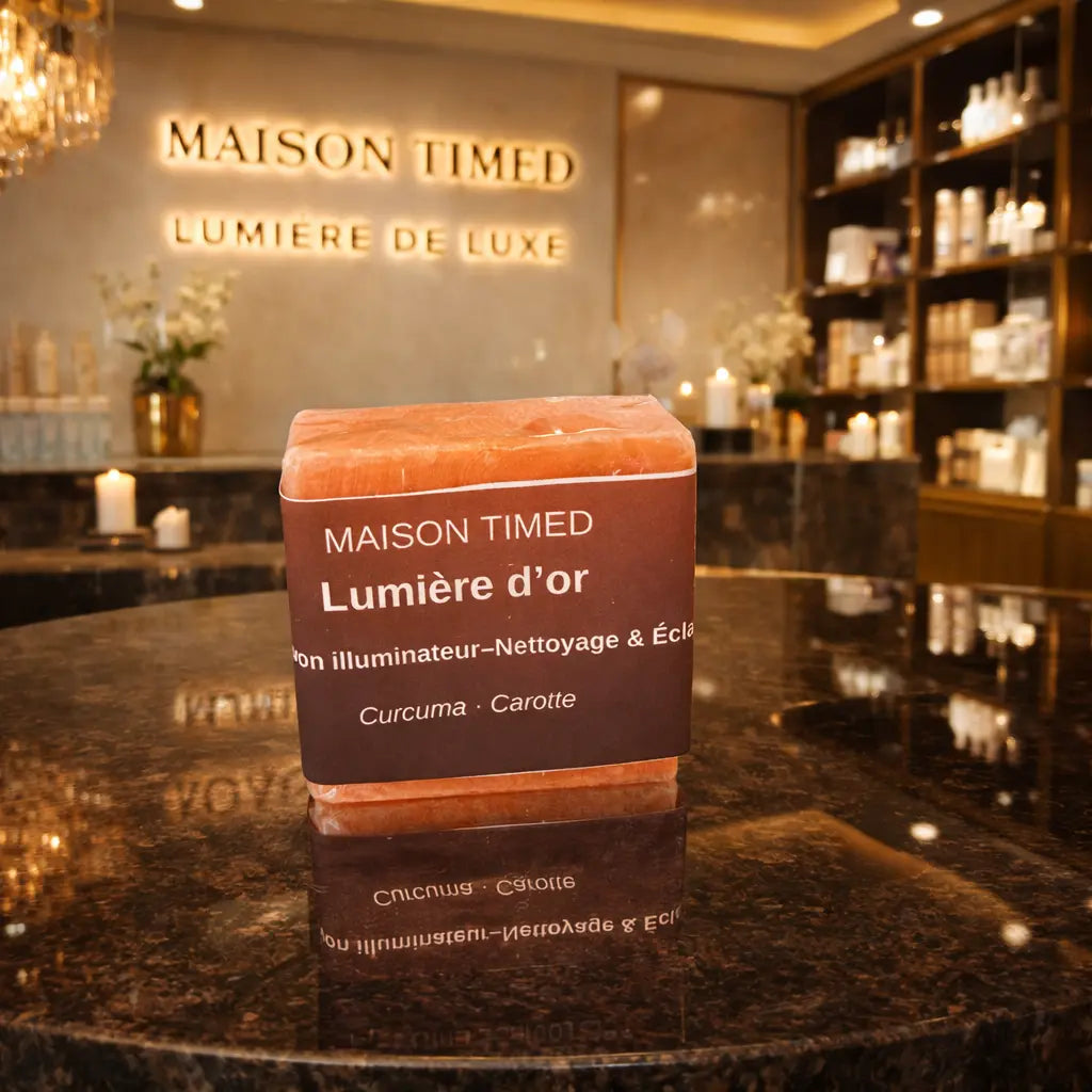 Savon Lumière d'or - Carotte Curcuma 100g