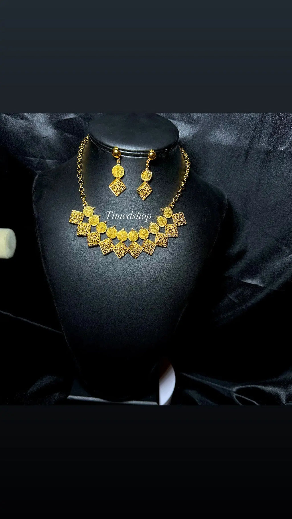 Parure Kandé- Collier ajustable chic femme