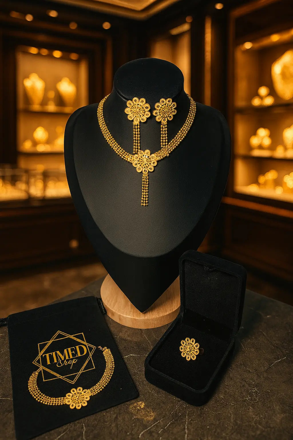 Parure Enfant Dorée – Janatou