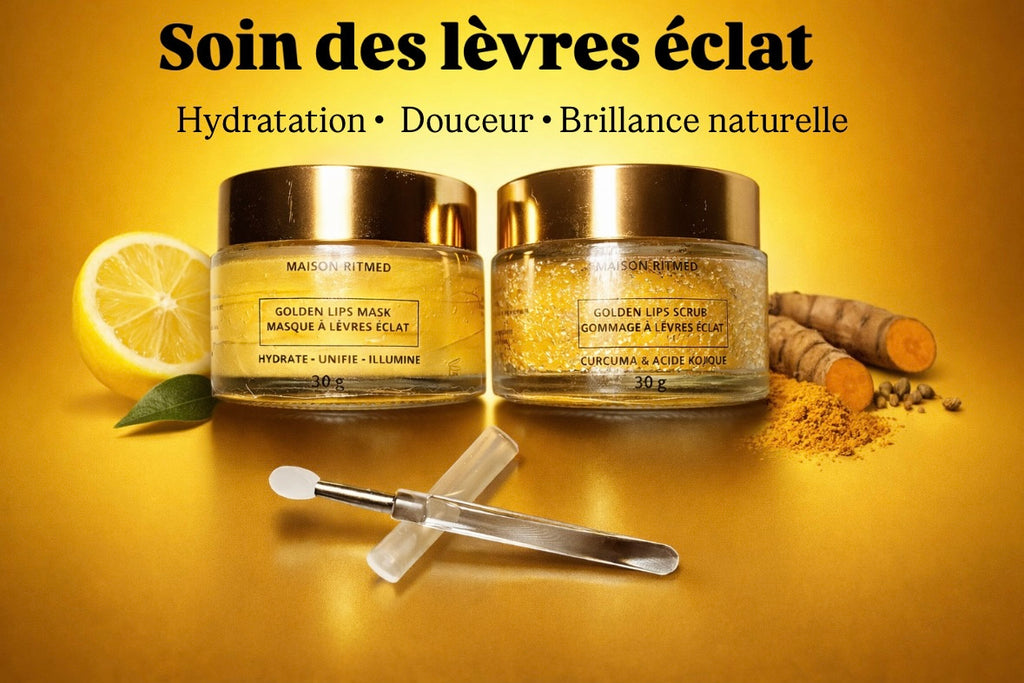 Pack Soin des lèvres - lips Éclat Curcuma – Maison Timed