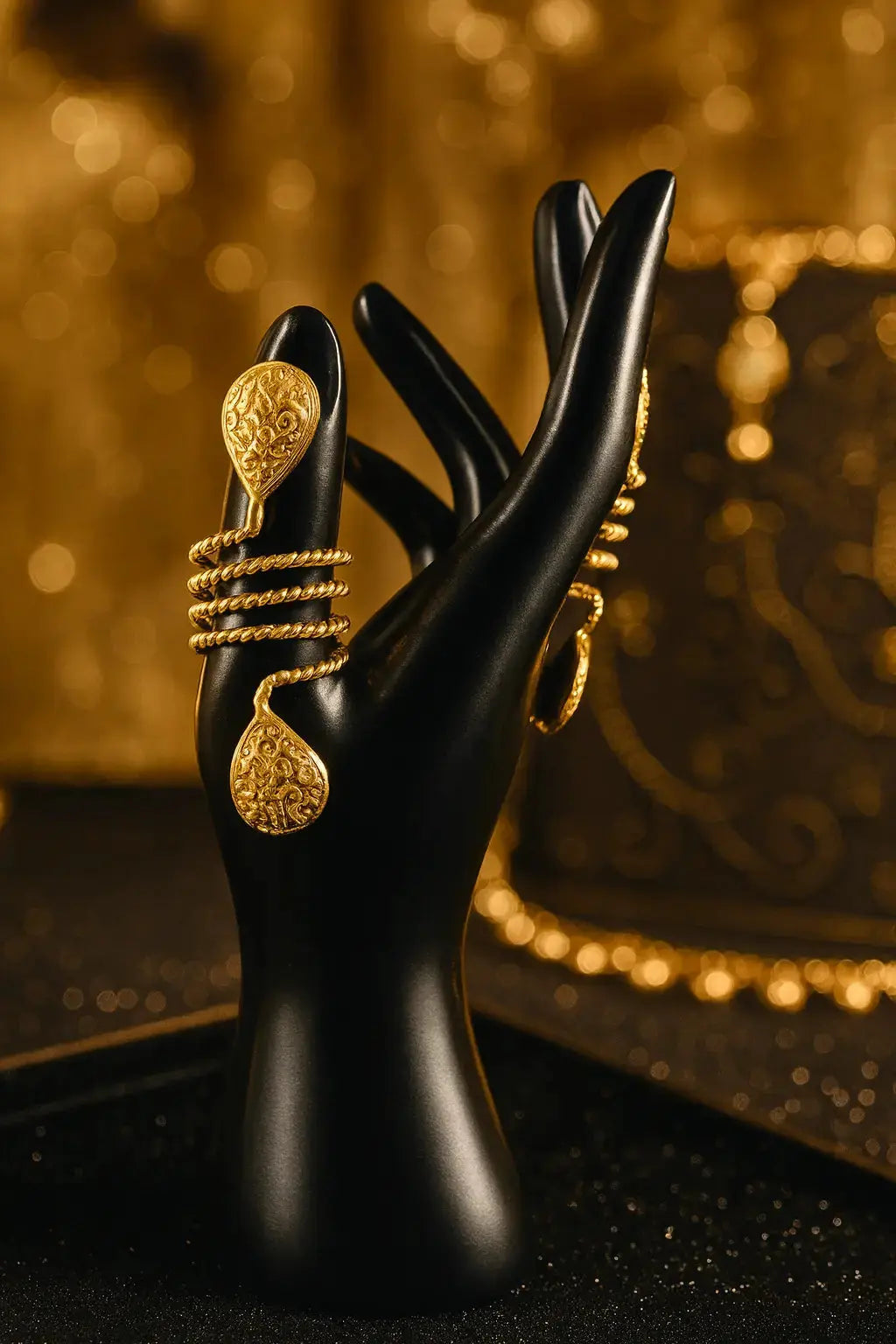 1 bague Assétou- 22k Gold finition