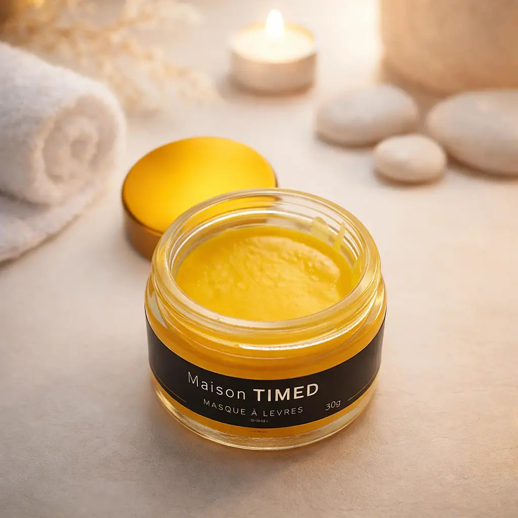 Masque à Lèvres Nourrissant & Réparateur – Maison Timed 30g
