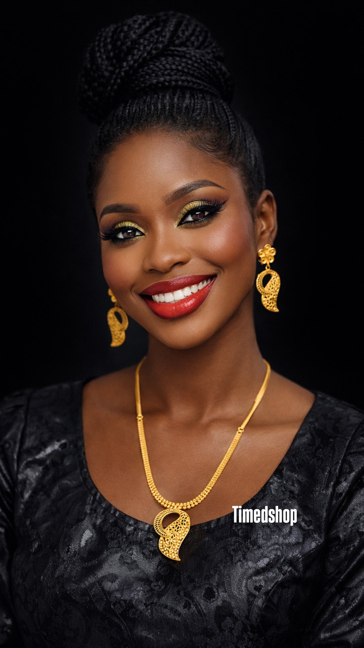 Parure Aida – Élégance Afro Chic ✨