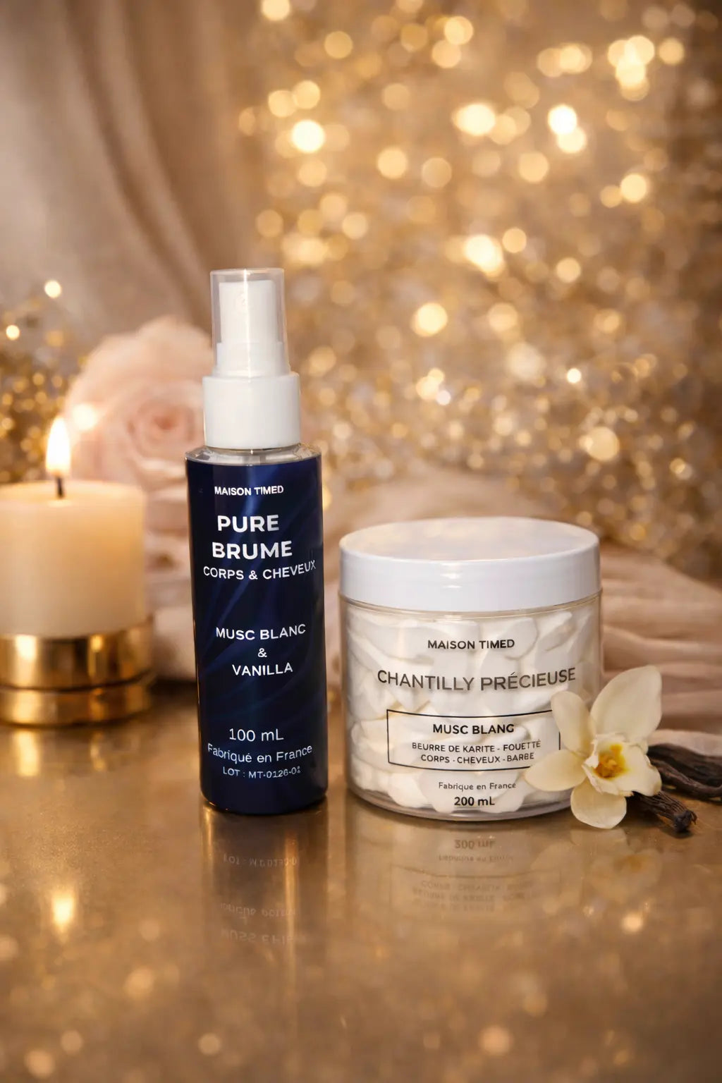 Duo Parfumé Corps Cheveux Maison Timed