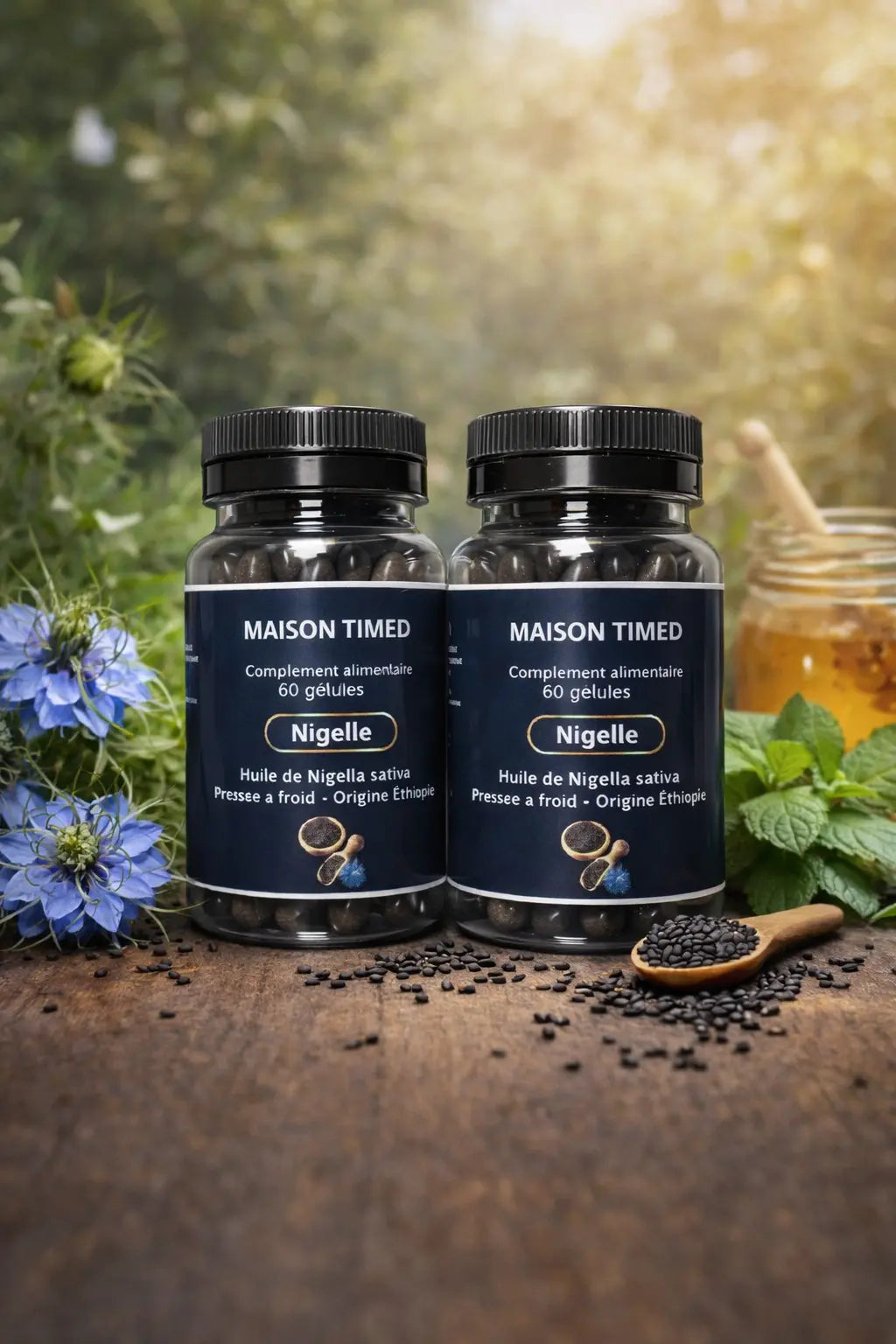 Duo Gélules de Nigelle – Fabriqué en France 🇫🇷