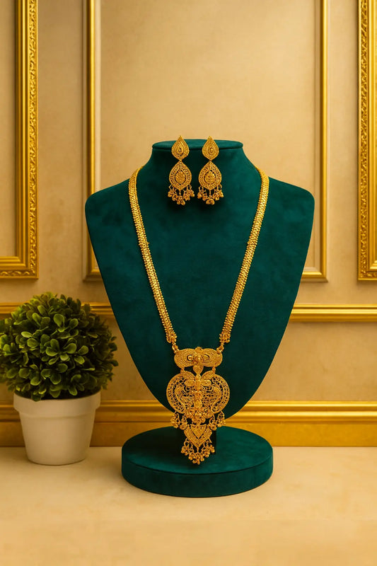 Parure Sautoir Élégance dorée - Timedshop