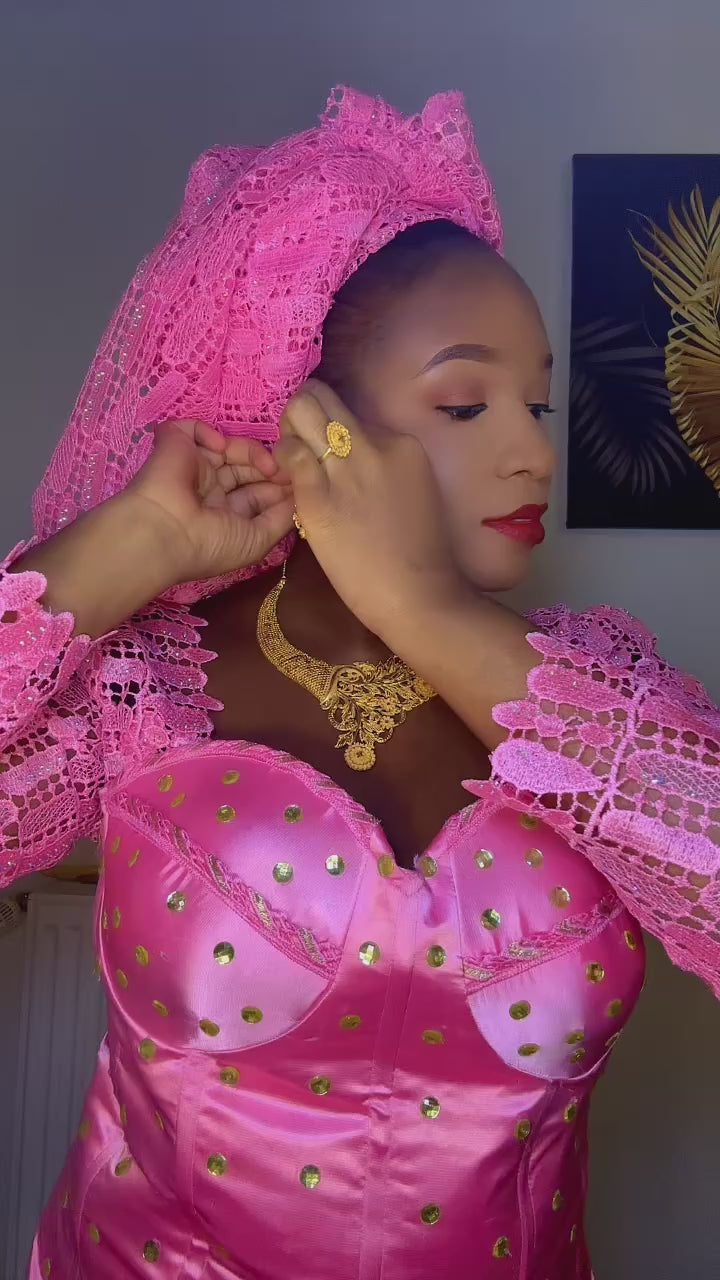 Parure Dorée de LuxelModèle Diana